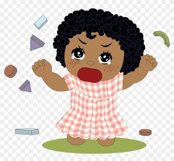 This Free Icons Png Design Of Little Girl Tantrum - Girl Tantrum Clipart
