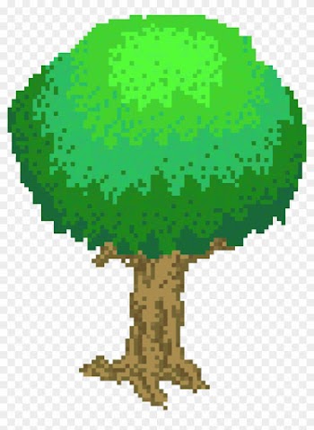 This Free Icons Png Design Of Pixel Tree Light Green - Pixel Tree Png