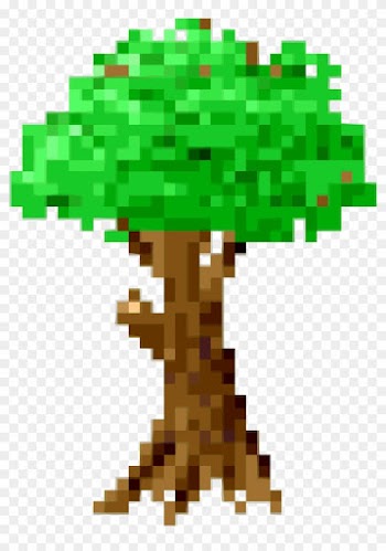 This Free Icons Png Design Of Pixel Tree - Pixel Tree Png