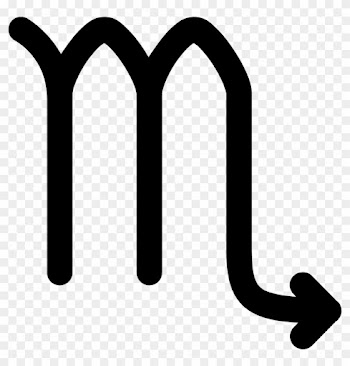 This Icon Looks Like Lower Case Alphabet M For Which - Scorpio Icon Png