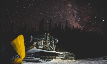 This is a long exposure of the Milky Way, captured at Copper Mountain in Colorado. 