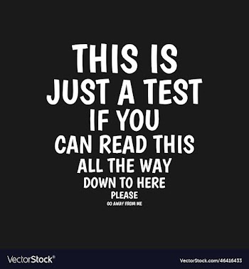 this is just a test funny quote