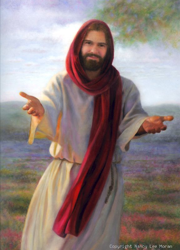 This is one of my favorite images of Our Lord....so welcoming ...