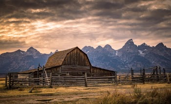 This is one of the barns on Mormon Row in Grand Teton NP     To learn how to take pictures like this, read my educational blogs at www.sharetimsphotos.com. 