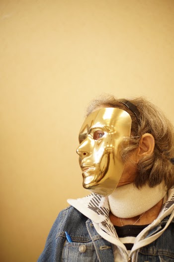 This photo shoot was made with survivors of Brain Injury and it was the concept of 'I am a human behind the mask that everyone sees'.