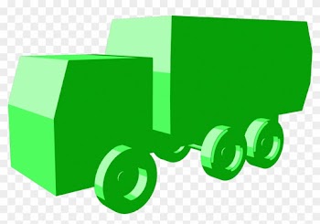 This Truck Below Is Using A Two Tone Cell Shading, - Wagon