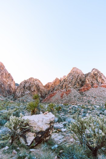This was taken after a long day of climbing out in Red Rock Nevada. This place is called Black Velvet Canyon it offers stunning views. However, having this view after working hard whilst climbing these cliffs made it even better.