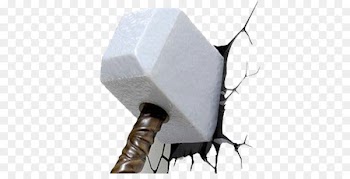 Thor Hulk Nightlight Electric light - Hammer broken wall map 