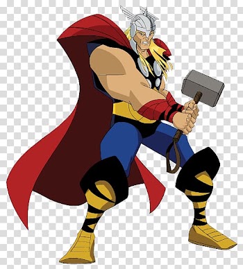 Thor Superhero Animation , Thor transparent background PNG clipart