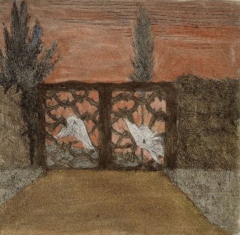 Thorn gate, 1908, by Hugo | Free Photo - rawpixel