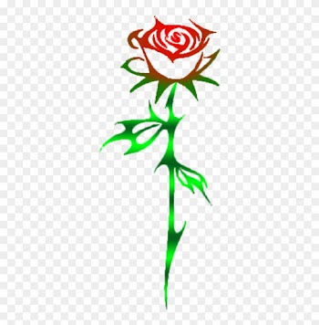 Thorny Rose Png My Rose Has Thorns By - Tribal Rose