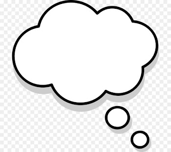 Thought Speech balloon Clip art - Comic Text Bubble 