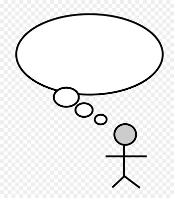 Thought Stick figure Person Speech balloon Clip art - Thought 