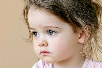Thoughtful Toddler Portrait