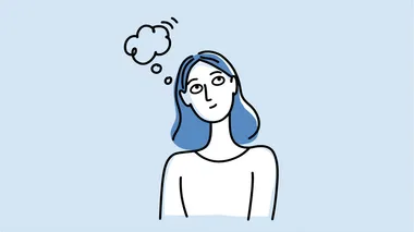 Thoughtful Woman Illustration Thoughtful Woman Illustration