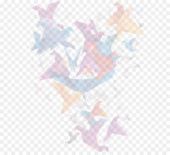 Thousand origami cranes Origami paper Orizuru - Color paper cranes 