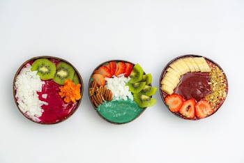 Three Bowls of Fruit