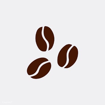 Three brown coffee beans vector | Free stock vector - 503360