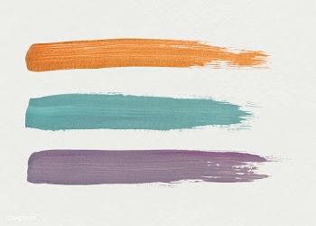Three brush strokes | Free stock vector - 582056