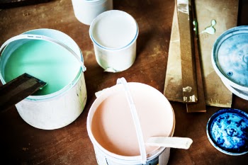 Three Buckets of Paints
