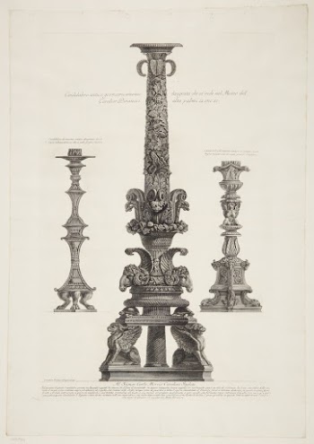 Three candelabra by Giovanni Battista | Free Photo - rawpixel
