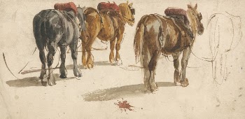 Three Cart-Horses in Traces | Free Photo - rawpixel