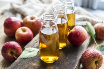 Three Clear Glass Bottles