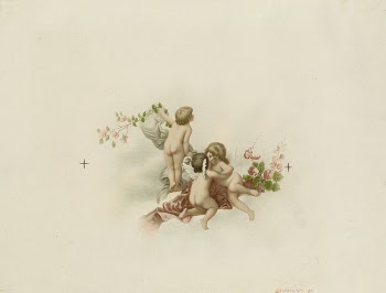 Three cupids on a cloud | Free Photo - rawpixel
