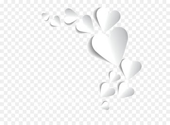 Three-dimensional space 3D film Stereoscopy Heart - Stereoscopic 3D Heart Border 