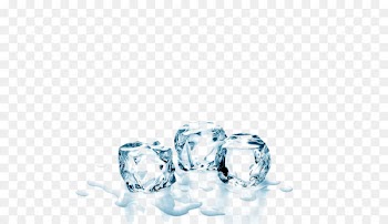 Three ice cubes 