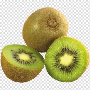 Three kiwi fruits, Kiwifruit , Kiwi transparent background PNG clipart