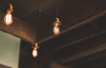three light bulbs turned on