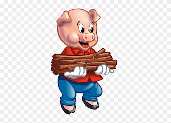 Three Little Pigs Clipart - Three Little Pigs Pig
