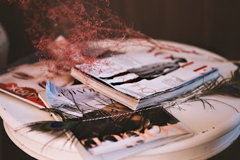 Three Magazine on Table