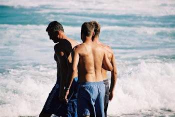 Three Man At The Beach