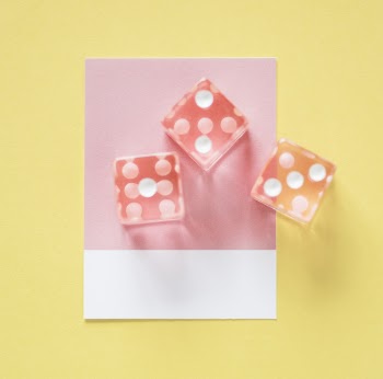 Three Pink Dices