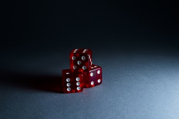 Three Red Dices