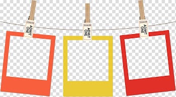 Three red, orange, and yellow admit one frames illustration, Red frame , Red Frame transparent background PNG clipart