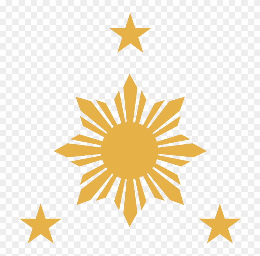 Three Stars And Sun - 3 Star In A Sun