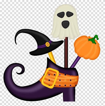 Three stick decorations on boot illustration, Halloween Witchcraft , Halloween Witch Shoe Decor transparent background PNG clipart