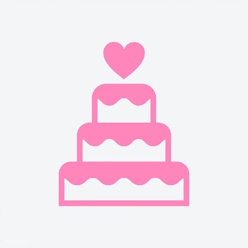 Three-tiered wedding cake graphic illustratio.. | Free stock vector - 444665