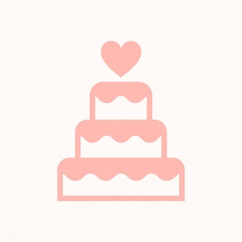 Three-tiered wedding cake graphic illustratio.. | Free stock vector - 444682