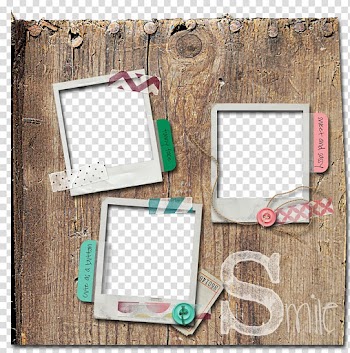 Three white wooden frames, Polaroid SX-70 Frames Instant camera Digital scrapbooking, polaroid transparent background PNG clipart