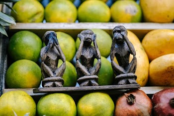Three Wise Monkeys Figurine