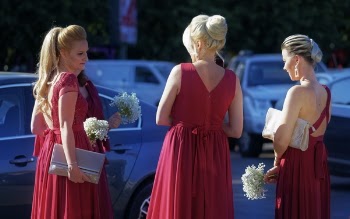 Three Women Facing Each Other