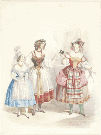 Three Women in Costume. Original | Free Photo - rawpixel