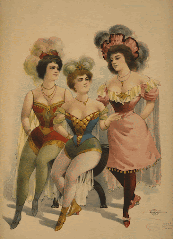 [Three women in tights and | Free Photo - rawpixel