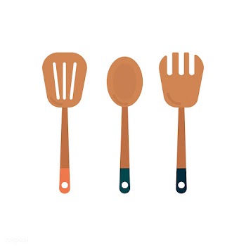 Three wooden cooking utensils graphic | Free stock vector - 424915