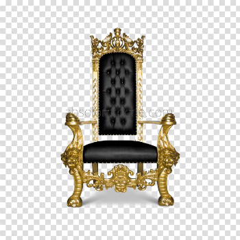 Throne Chair PNG Transparent Image