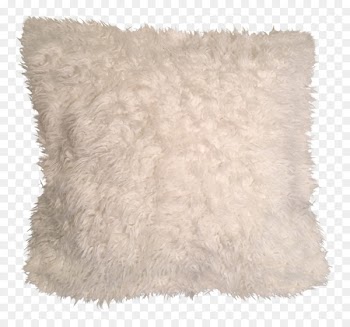 Throw Pillows Fur - fluffy sign 